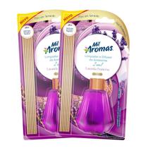 Kit 2 Difusor e Limpador 2 em 1 Lavanda Francesa 145ml Kit 2 Difusor e Limpador 2 em 1 Lavanda Francesa 145ml