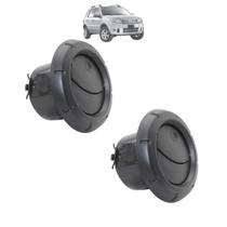Kit 2 Difusor Saída Ar Ecosport 2008 A 2012 Aro Preto Kit 2 Difusor Saída Ar Ecosport 2008 A 2012 Aro Preto