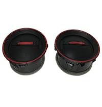 Kit 2 Difusor Saída Ar Gol Voyage Saveiro G5 G6 Vermelho