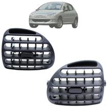 Kit 2 Difusor Saida Ar Peugeot 206 2001 02 Até 2010 Lateral Kit 2 Difusor Saida Ar Peugeot 206 2001 02 Até 2010 Lateral