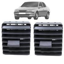 Kit 2 Difusor Saída Ar Vectra 1997 1998 1999 2000 2001 2002 2003 2004 2005 Central Preto
