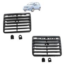 Kit 2 Difusor Saida Grade De Ar Painel Siena Palio Strada ED EDX EL EX ELX FIRE 1996 A 2013 Sem Aletas