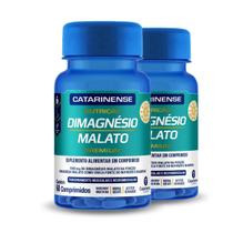 Kit 2 Dimagnésio Malato Catarinense 60 Comprimidos Kit 2 Dimagnésio Malato Catarinense 60 Comprimidos
