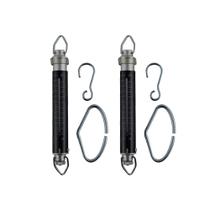 Kit 2 Dinamômetro Tubular Analógico Força 50kg Medidor Tração Graduação Dupla Escala Alumínio At-50 Portátil Instrutherm