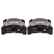 Kit 2 Direct Box Ativo Ldi100 Lexsen 48V Ou Bateria 9V