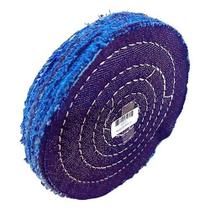 Kit 2 Disco Brim Jeans Escova De Algodão Roda - 4 Polegadas