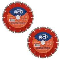 Kit 2 Disco De Corte Diamantado Segmentado 180 X 10 X25/22mm Kit 2 Disco De Corte Diamantado Segmentado 180 X 10 X25/22mm