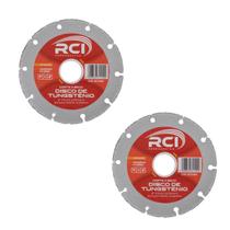 Kit 2 Disco De Corte Tungstênio 110mm X 22,23/20 Madeira RCI Kit 2 Disco De Corte Tungstênio 110mm X 22,23/20 Madeira RCI