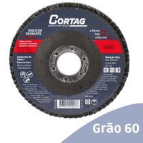 Kit 2 Disco de Desbaste Flap 4.1/2" 115mm Cerâmica Granito