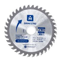 Kit 2 disco de serra circular 110mm madeira 36 dentes Kit 2 disco de serra circular 110mm madeira 36 dentes