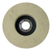 Kit 2 Disco Flap Feltro Inox Aluminio P/ Polimento Grein 4.1/2