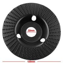 kit 2 disco rebolo moedor desbaste madeira esmerilhadeira