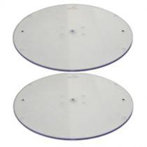 Kit 2 Discos Acabamento Com Ganache 26cm Blue Star Kit 2 Discos Acabamento Com Ganache 26cm Blue Star