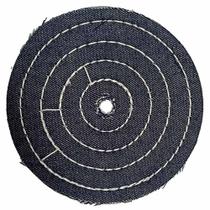 Kit 2 Discos de Polimento Costurado Jeans Azul 6" - Poli-max Kit 2 Discos de Polimento Costurado Jeans Azul 6" - Poli-max