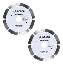 Kit 2 Discos Diamantado Segmentado Bosch 110mmx20mm Standard Kit 2 Discos Diamantado Segmentado Bosch 110mmx20mm Standard