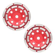 Kit 2 Discos Diamantados 115mm Concreto Segmentado Cortag