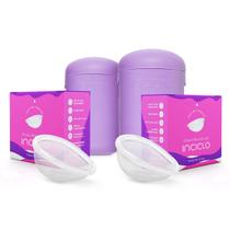 Kit 2 Discos Menstruais + 2 Cápsulas Esterilizadoras - Inciclo