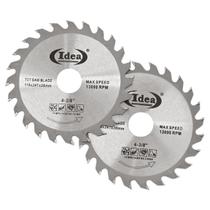 Kit 2 Discos Para Serra Mármore De Madeira 24 Dentes 110mm Para Serra Mármore Kit 2 Discos Para Serra Mármore De Madeira 24 Dentes 110mm Para Serra Mármore