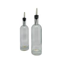 Kit 2 Dispenser de Vidro Para Azeite e Vinagre 500ml