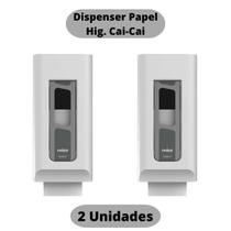 Kit 2 Dispenser p/ Papel Higiênico Cai-Cai BR Street Nobre