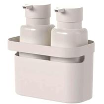 Kit 2 Dispensers 500ml Sabonete Líquido Sabão Organizador para Pia Cozinha Kit 2 Dispensers 500ml Sabonete Líquido Sabão Organizador para Pia Cozinha