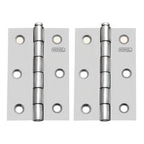 Kit 2 dobradi f polido (e) 3.1/2" merkel