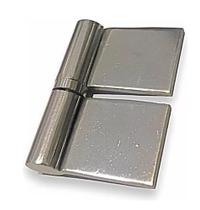 Kit 2 Dobradiça Pino Gonzo Inox C/ Aba (60/77mm) Portão Porta Grade Ferro - Mahler Kit 2 Dobradiça Pino Gonzo Inox C/ Aba (60/77mm) Portão Porta Grade Ferro - Mahler