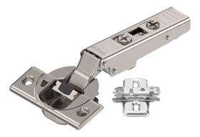 Kit 2 Dobradiças Clip Top Blumotion Reta 110º 71b3550+calço