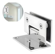 Kit 2 Dobradiças Inox 201 180 1011 Porta Box Vid/Vid Gv48 Kit 2 Dobradiças Inox 201 180 1011 Porta Box Vid/Vid Gv48