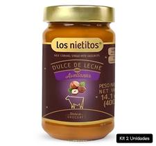 Kit 2 Doce De Leite Com Avelãs 400g Importado Los Nietitos