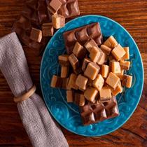 Kit 2 Doce de Leite com Chocolate Mineiro em Cubinhos 200g - Doces Pé da Serra Kit 2 Doce de Leite com Chocolate Mineiro em Cubinhos 200g - Doces Pé da Serra