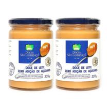 Kit 2 Doce de Leite Diet Zero Açúcar 375g São Lourenço