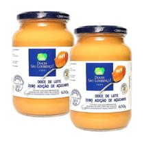 Kit 2 Doce de Leite Diet Zero Açúcar 650g São Lourenço
