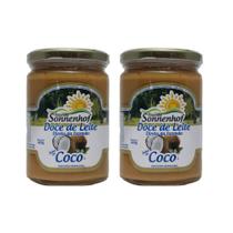 Kit 2 Doce de Leite Mineiro com Coco 420g - Fazenda Sonnenhof Kit 2 Doce de Leite Mineiro com Coco 420g - Fazenda Sonnenhof