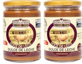 kit 2 Doce De Leite Tipo Argentino Reserva De Minas 400g kit 2 Doce De Leite Tipo Argentino Reserva De Minas 400g