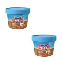 Kit 2 Doce De Leite Veneza Zero Adição De Açúcar 250gr