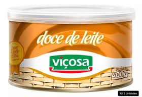 Kit 2 Doce de Leite Viçosa Lata 400g