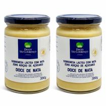 Kit 2 Doce de Nata Zero adição de Açucar SAO LOURENCO 390g