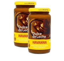 kit 2 Doce Leite Havanna Dulce De Leche Argentino Vidro 420g