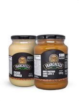 Kit 2 Doces Mineiros Artesanal Gourmet Caseiro Pote de Vidro 680g Franchesco Sul de Minas Ibitiúra Mineira Kit 2 Doces Mineiros Artesanal Gourmet Caseiro Pote de Vidro 680g Franchesco Sul de Minas Ibitiúra Mineira