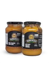 Kit 2 Doces Mineiros Artesanal Gourmet Caseiro Pote de Vidro 680g Franchesco Sul de Minas Ibitiúra Mineira Kit 2 Doces Mineiros Artesanal Gourmet Caseiro Pote de Vidro 680g Franchesco Sul de Minas Ibitiúra Mineira