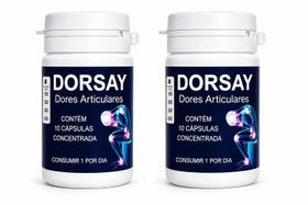 Kit 2 Dorsay com 10 Cápsulas Suplemento Alimentar