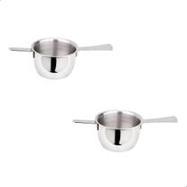 Kit 2 Dosadores De Bebidas 50ml Em Inox Medidor Drinks Whisky Bar