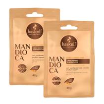 Kit 2 Dose Concentrada Haskell Mandioca Tratamento Imediato Sachê 40g Kit 2 Dose Concentrada Haskell Mandioca Tratamento Imediato Sachê 40g