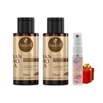 Kit 2 Dose Haskell Nectavita Mandioca Hidratação 35ML + Presente Lourre 15ml