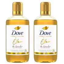 Kit 2 Dove Óleo de Banho Glicerinado Corpo e Rosto 240ml Kit 2 Dove Óleo de Banho Glicerinado Corpo e Rosto 240ml