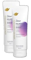 Kit 2 Dove Sérum Hidratante Corporal + Dermo Renovador 180ml