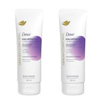 Kit 2 Dove Sérum Hidratante Corporal Hialurônico Dermo Renovador Pele Seca e Extra Seca 180ml