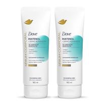 Kit 2 Dove Sérum Hidratante Corporal sem Perfume Pantenol Dermo Reparador Pele Sensível e Seca 180ml