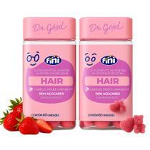 Kit 2 Dr Good Fini Hair Suplemento Cabelos Unhas 60un